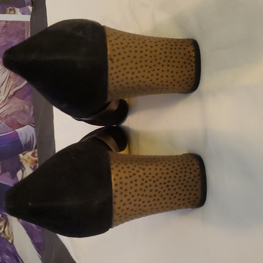 Vintage Corsina Flex "Lucille" Women's Block Heel Pumps Shoes Size 9B - Picture 7 of 10
